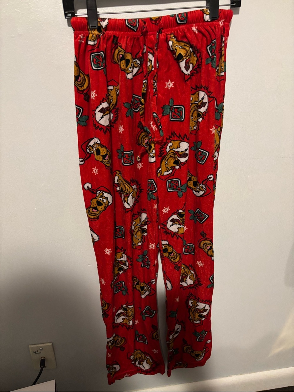 T.J.Maxx Red Holiday Dog Print Men's Lounge Pants